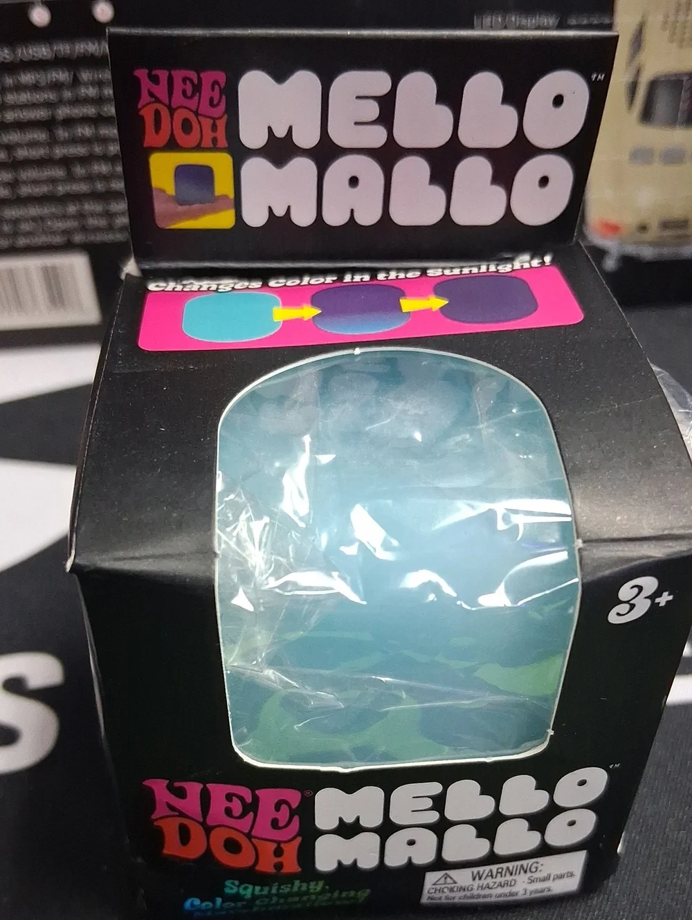 Color-Changing Squishy Toy - Blue